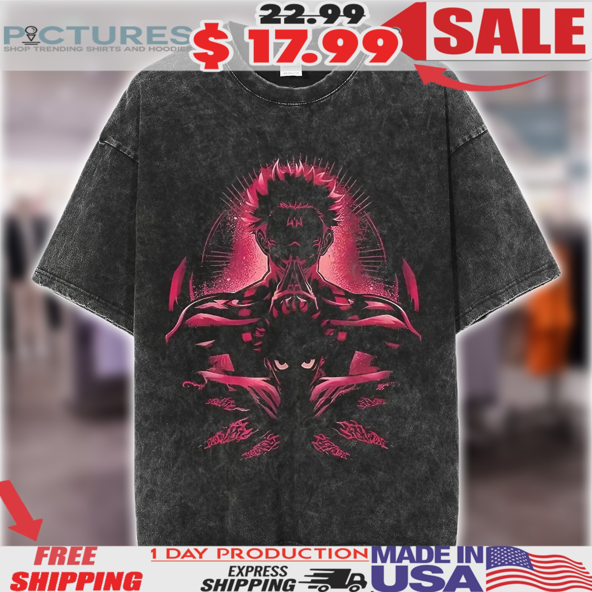 Jujutsu Kaisen Gojo Satoru Anime Shirt