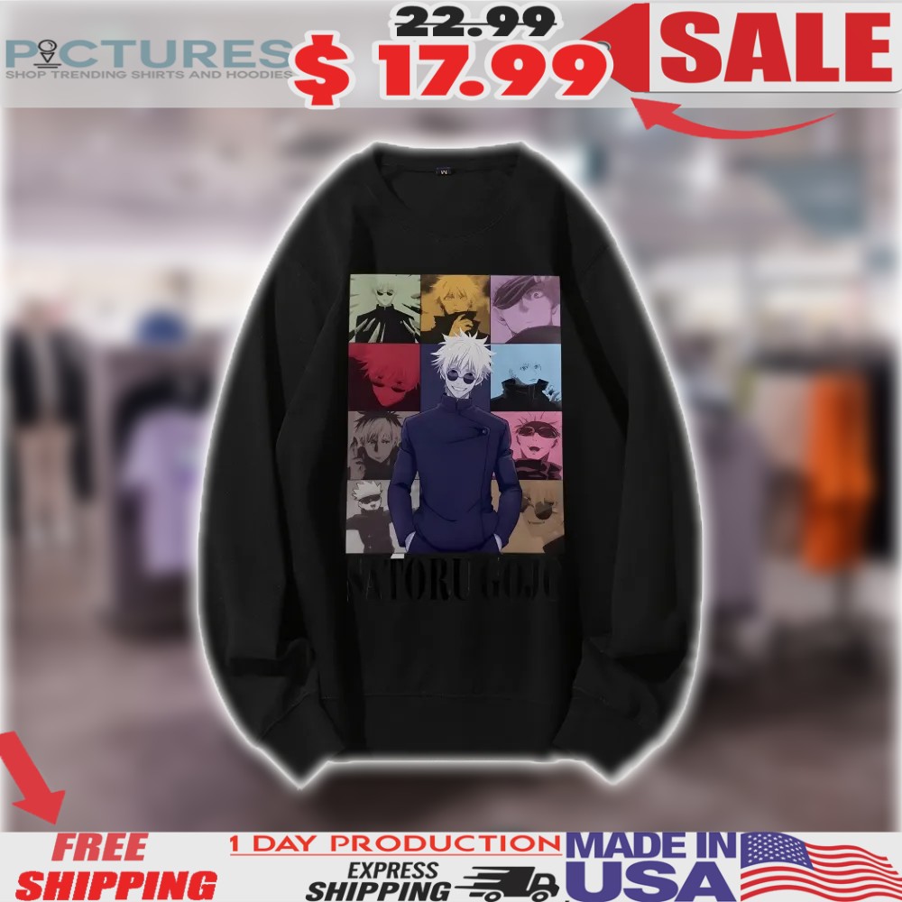 Jujutsu Kaisen Gojo Satoru The Eras Tour Anime Shirt