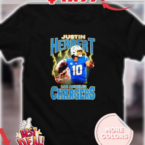 Justin Herbert Los Angeles Chargers Football Fan Vintage Shirt