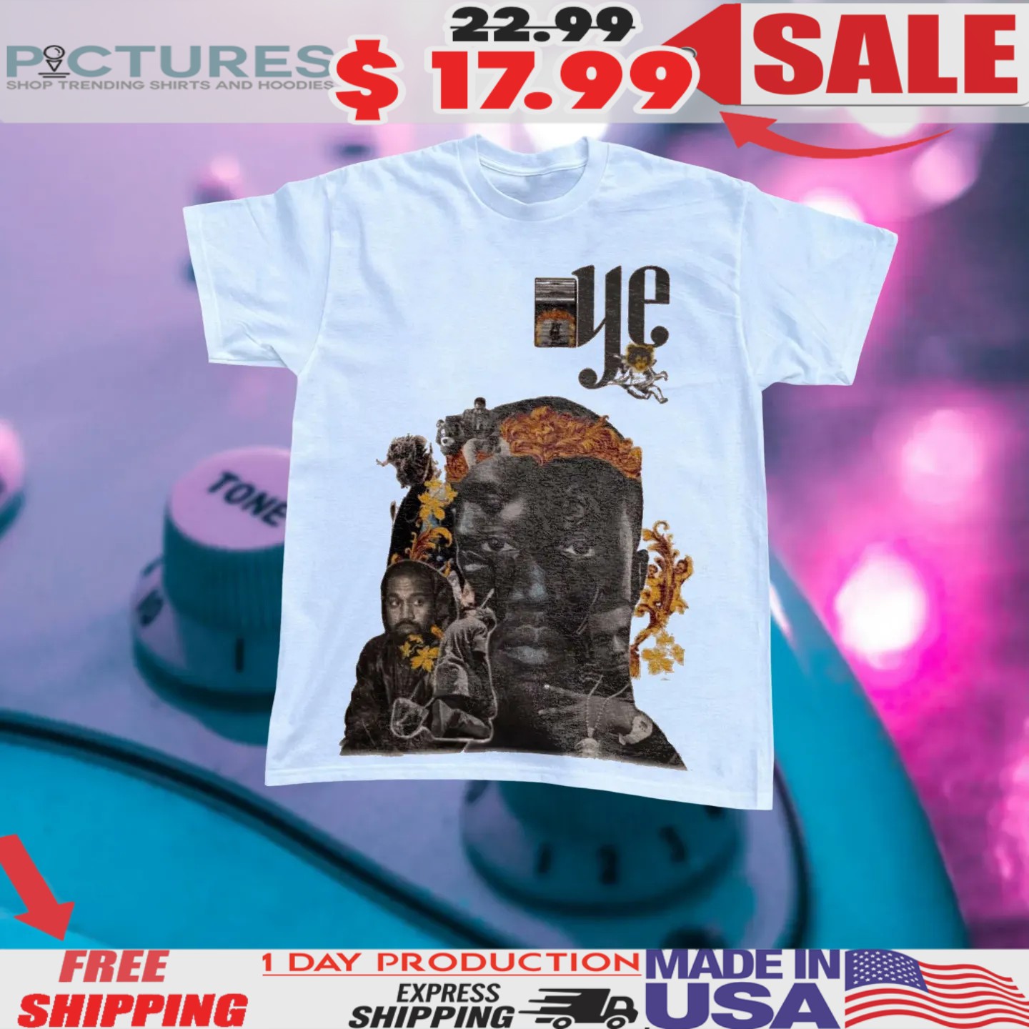 Kanye West I Hate Being A Kanye Fan It’s Awesome YE Bear Era Shirt