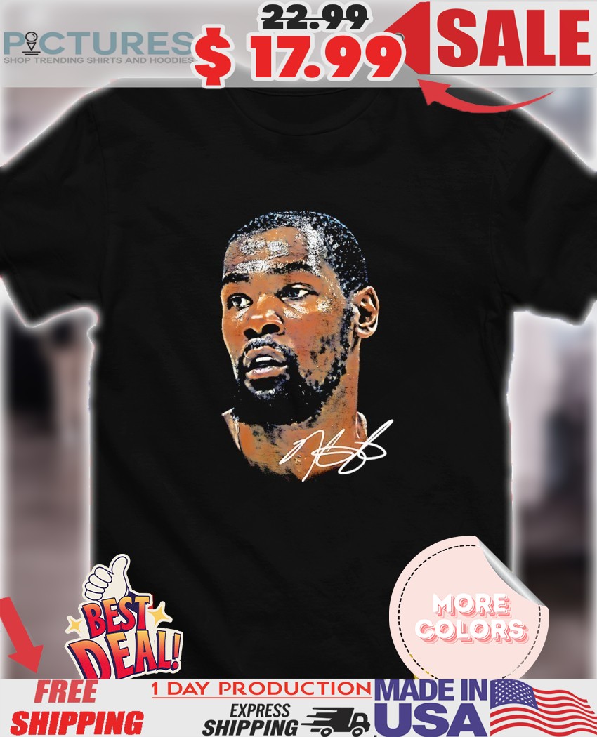 Kevin Durant NBA big face player signature vintage shirt