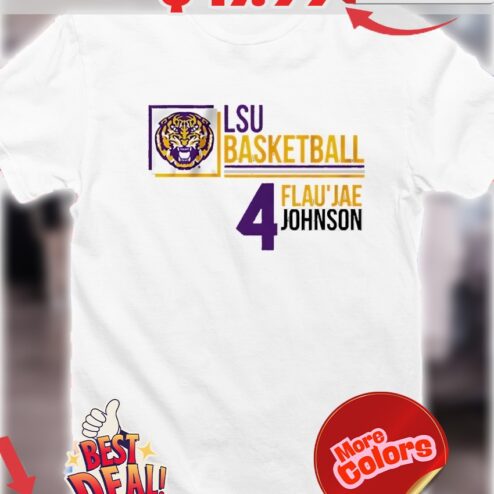 LSU Tigers Basketball Flau’Jae Johnson 4 Mascot shirt