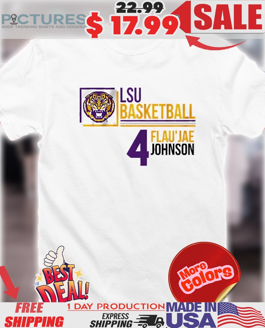 LSU Tigers Basketball Flau’Jae Johnson 4 Mascot shirt