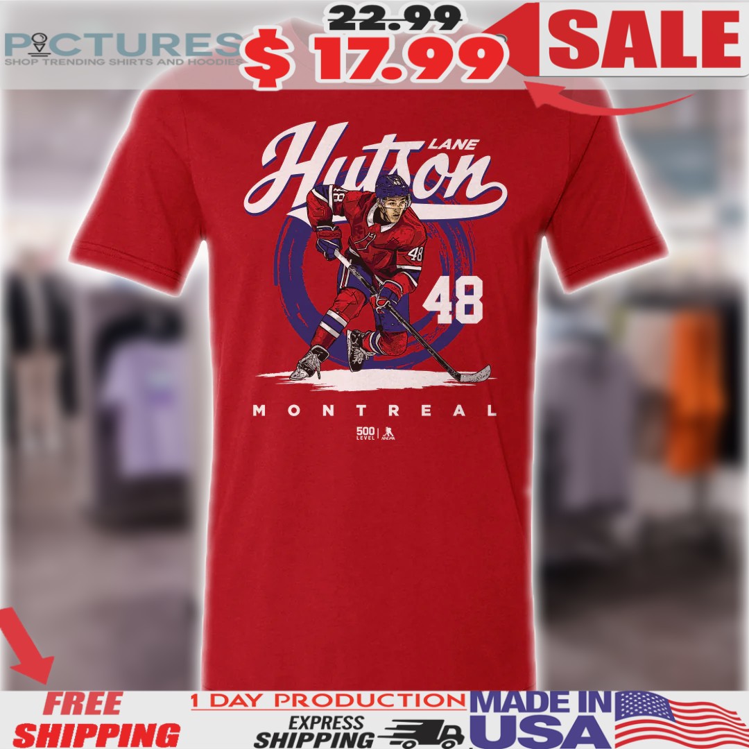 Lane Hutson Montreal Canadiens Brush Nhl Signature Shirt