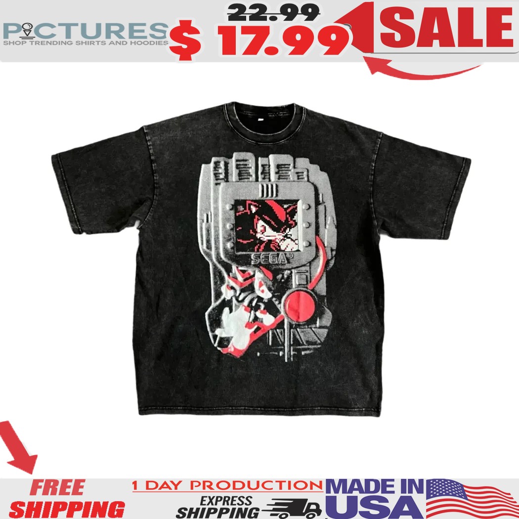 Lcd Hedgehog Sega Shirt