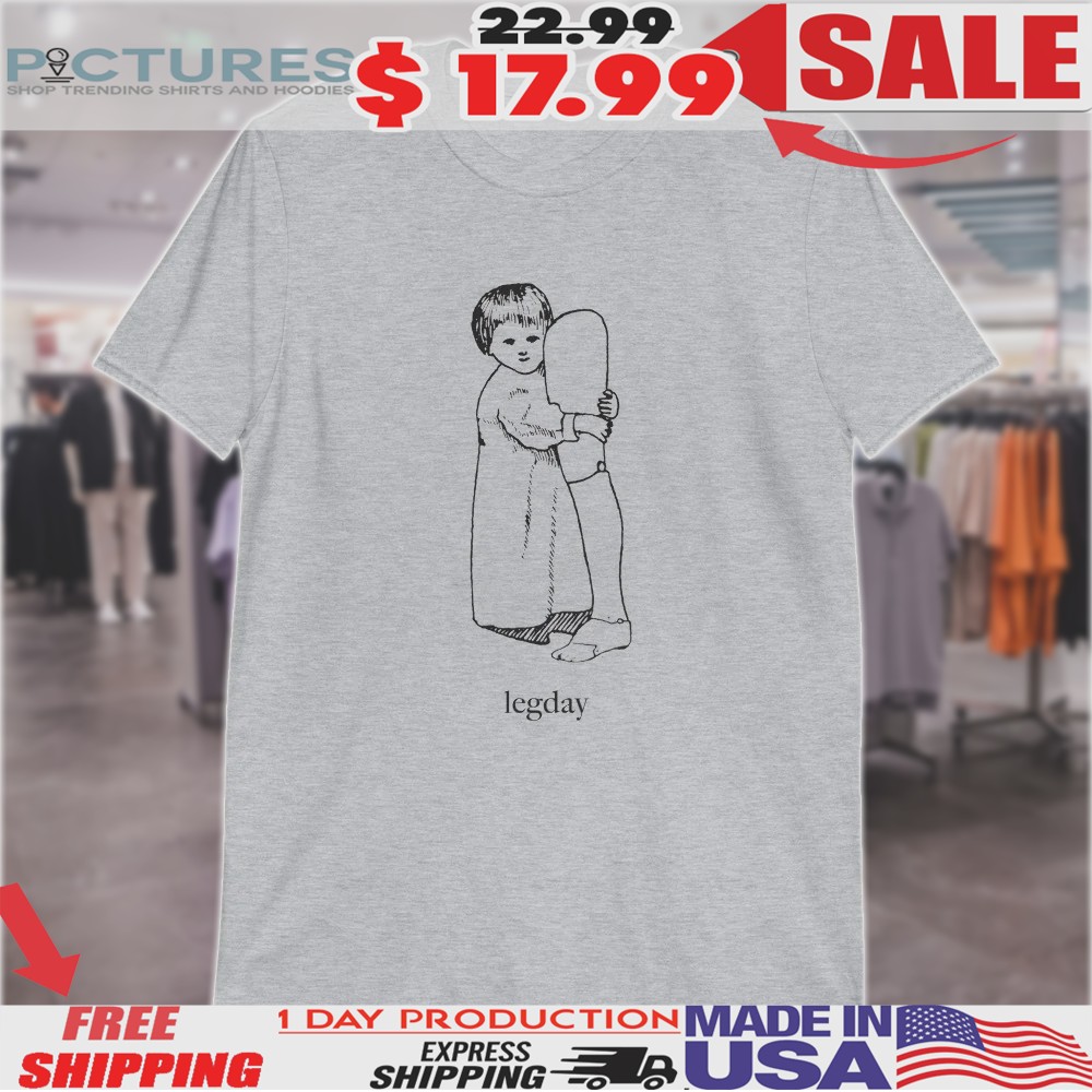Leg Day Horror Graphic Shirt