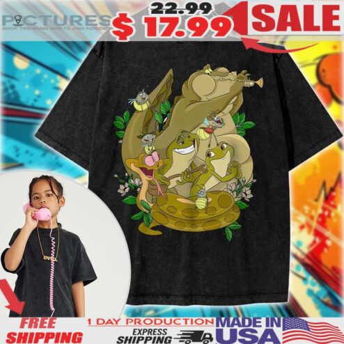 Louis The Princess and the Frog Animated For Kids Shirt
