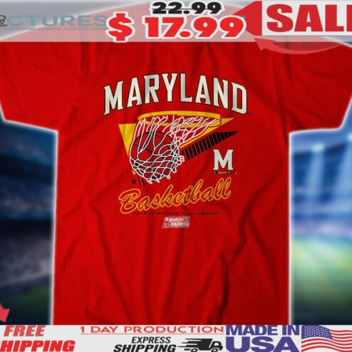 Maryland Terrapins Basketball 2025 March Madness Basketball Shirt