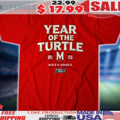 Maryland Terrapins Basketball Year Of The Turtle 2025 Men's & Women's Basketball Championship Shirt