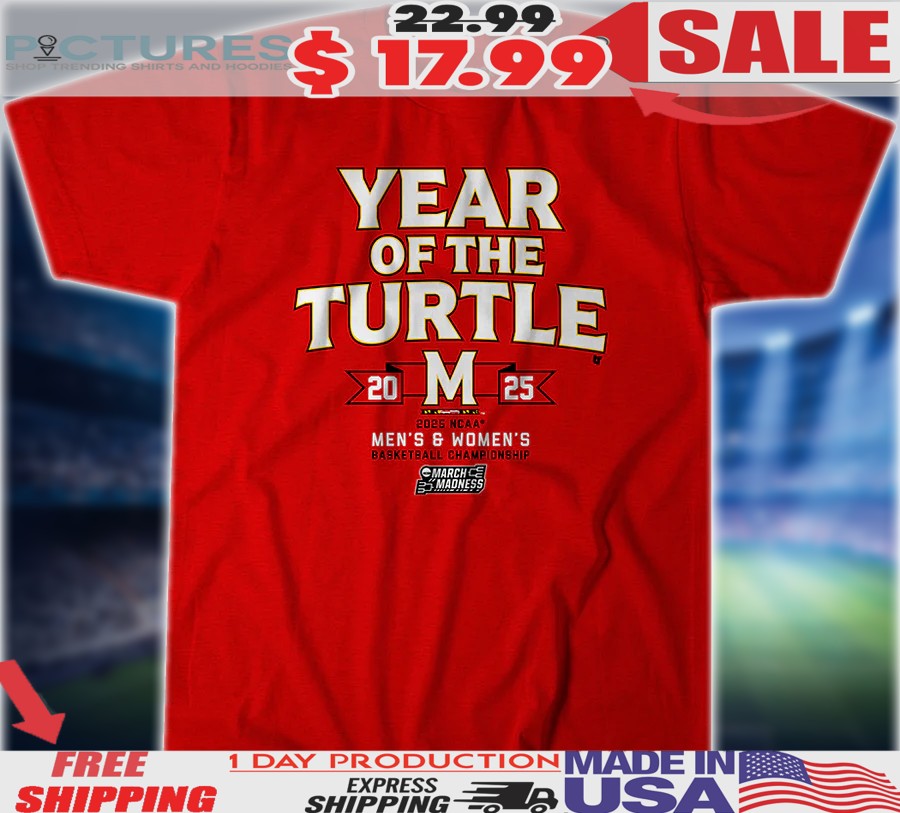 Maryland Terrapins Basketball Year Of The Turtle 2025 Men's & Women's Basketball Championship Shirt