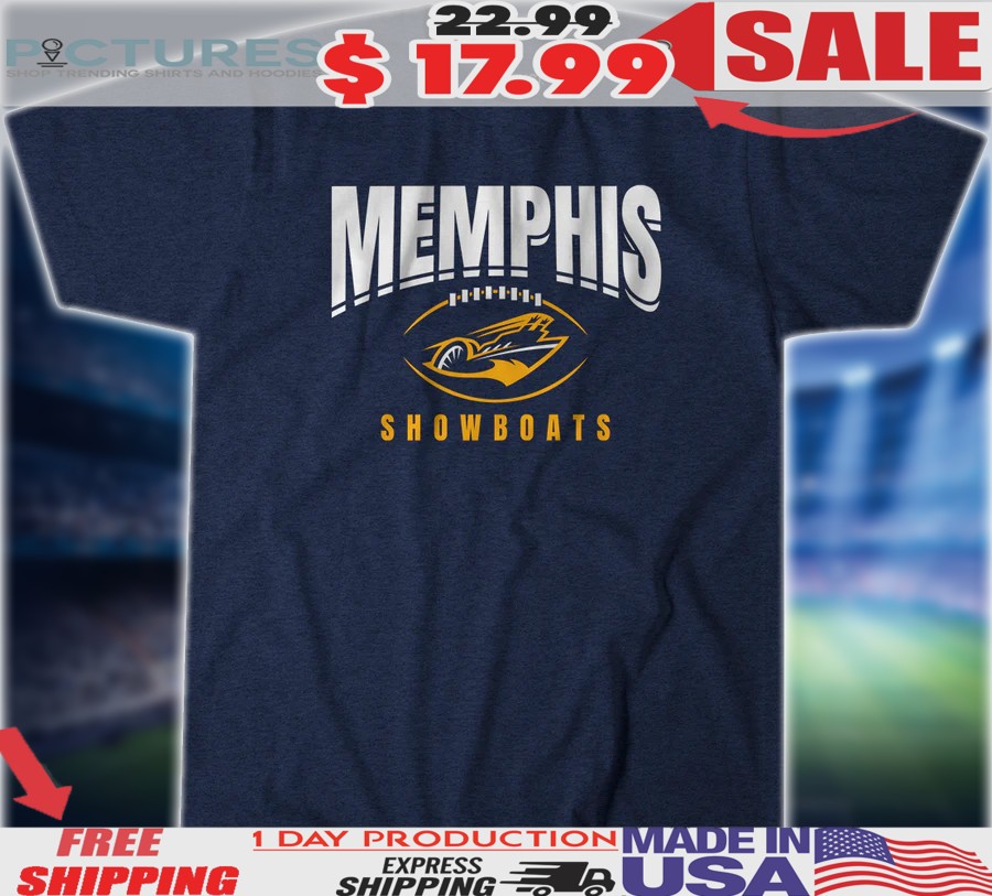 Memphis Showboats Football Outline 2025 Shirt