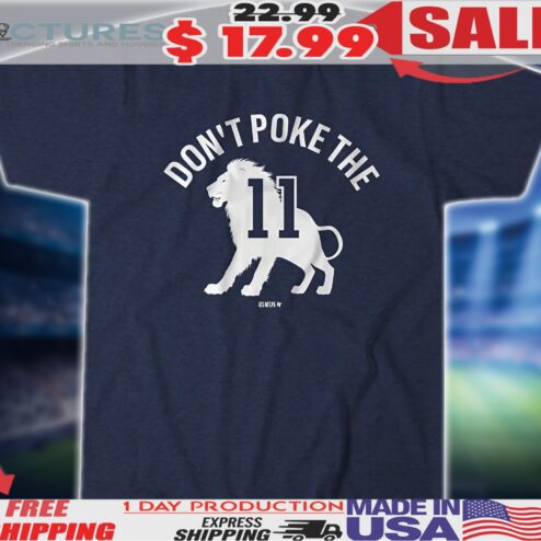 Micah Parsons Dallas Cowboys Don't Poke the Lion NFL Shirt