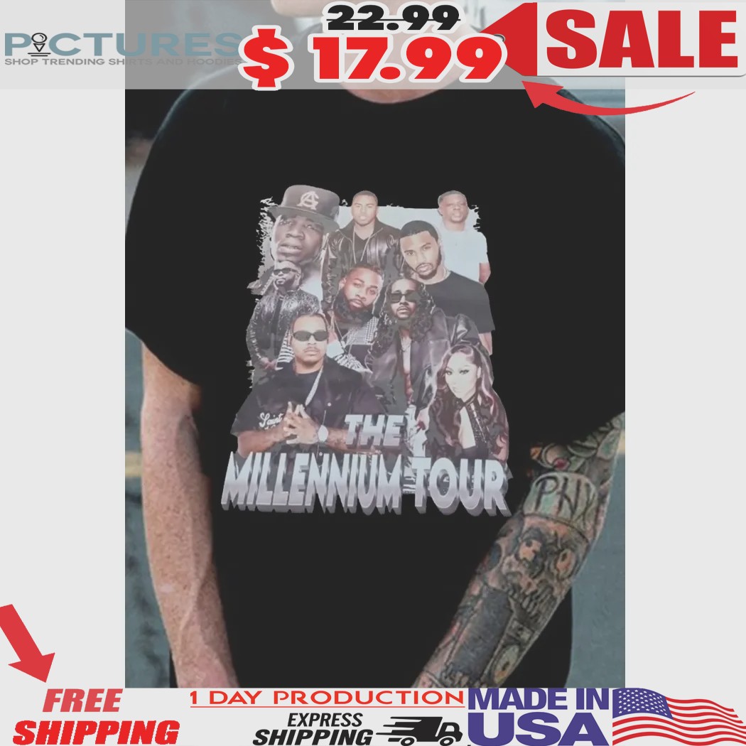 Millennium Tour 2025 Trey Songz, Omarion, Bow Wow, Plies, Boosie Shirt