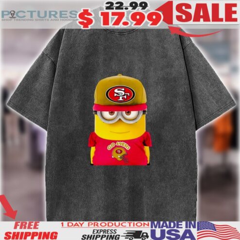 Minions San Francisco 49ers Go 49ers Nfl Shirt