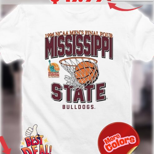 Mississippi State Bulldogs Men’s Basketball NCAA National Champions Final Four 1996 shirt