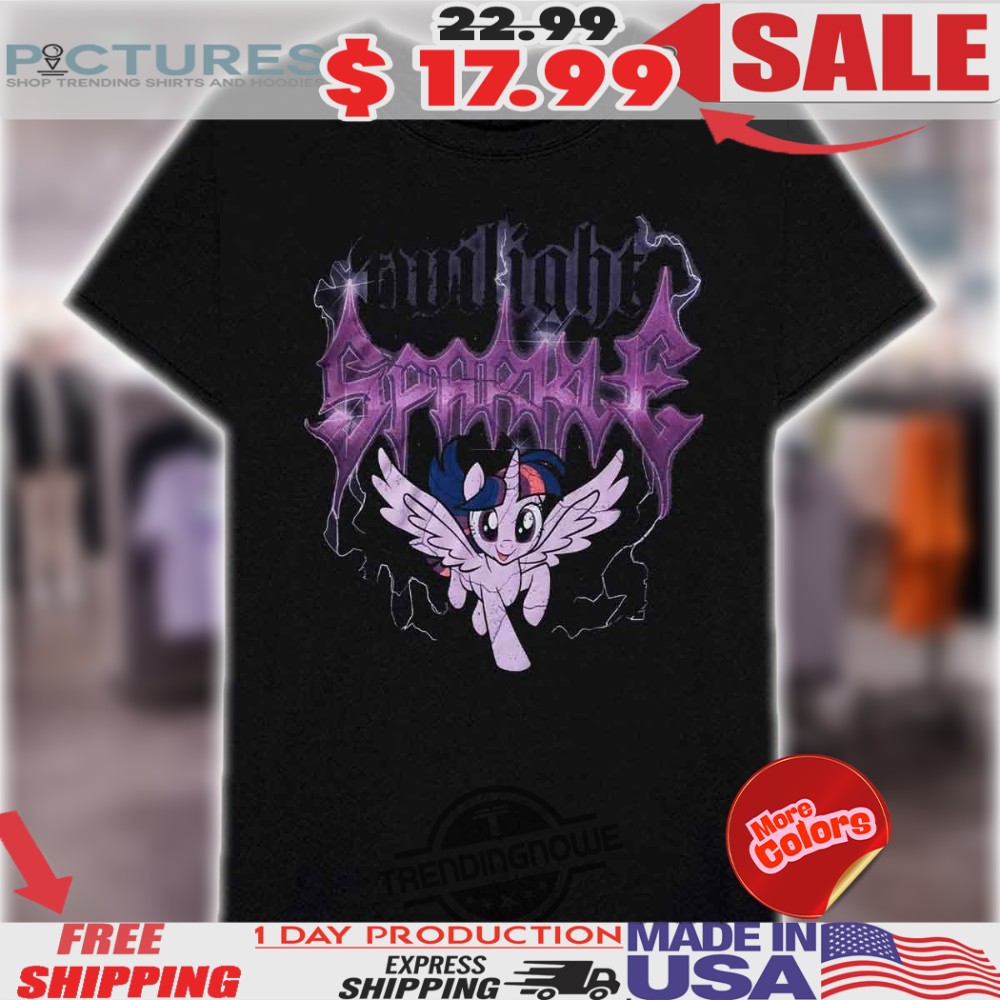 My Little Pony Twilight Sparkle Metal Girls Shirt