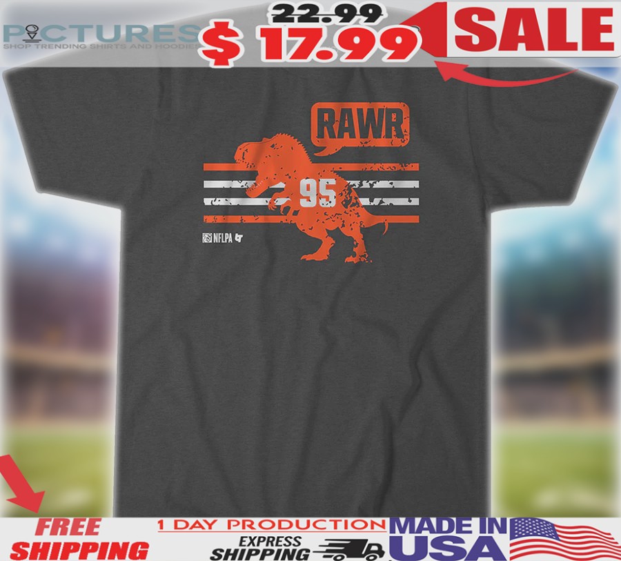 Myles Garrett Rawr Dinosaurs Shirt