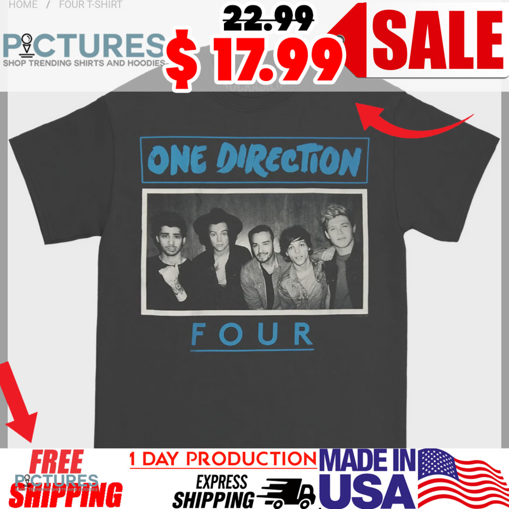 One Direction Four Tour Vintage Shirt