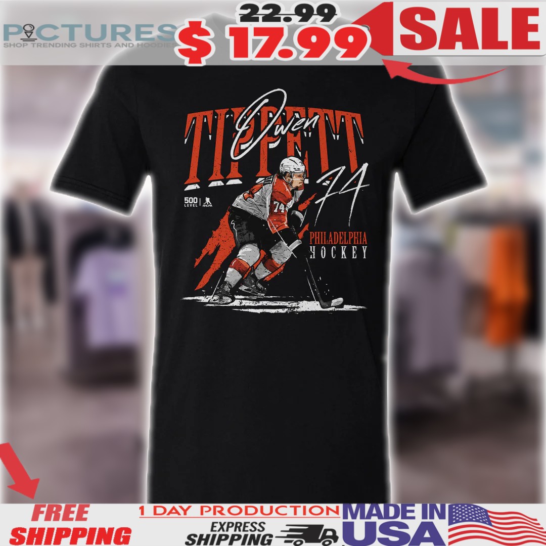 Owen Tippett Philadelphia Flyers Hockey Player Name Shirt