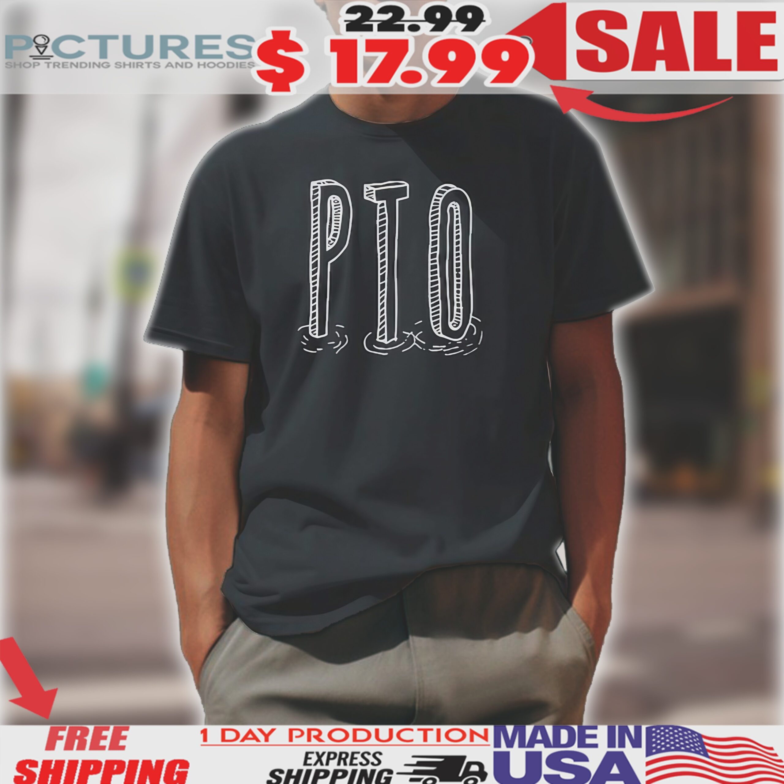 PTO Stanley Swanson Wearing Paid Time Off New shirt