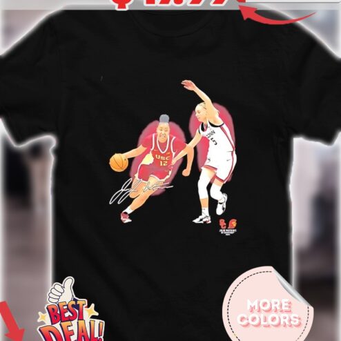 Paige Bueckers vs JuJu Watkins Basketball signature vintage shirt