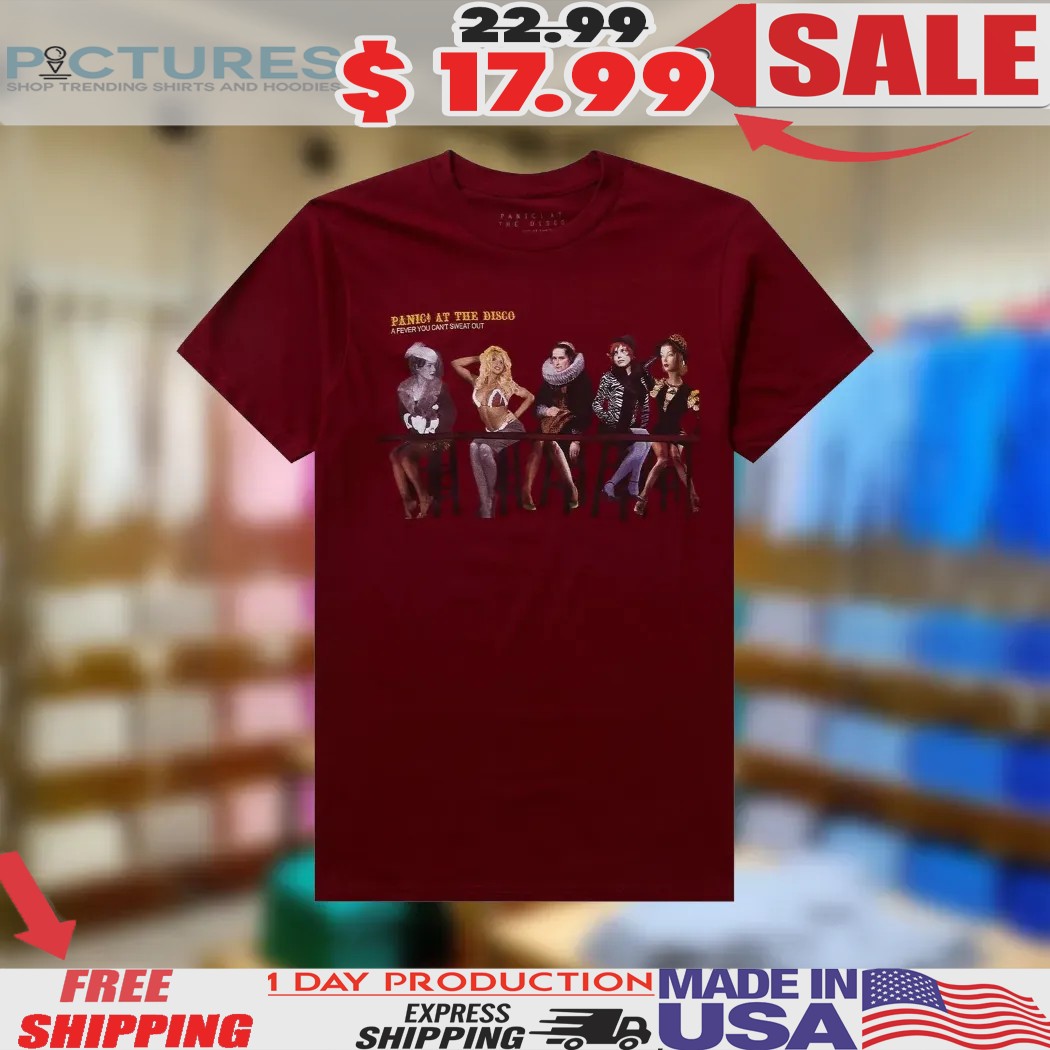 Panic At The Disco A Fever You Can't Sweat Out Boyfriend Fit Girls Shirt