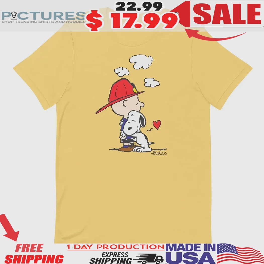 Peanuts and Charlie Brown Hug Shirt