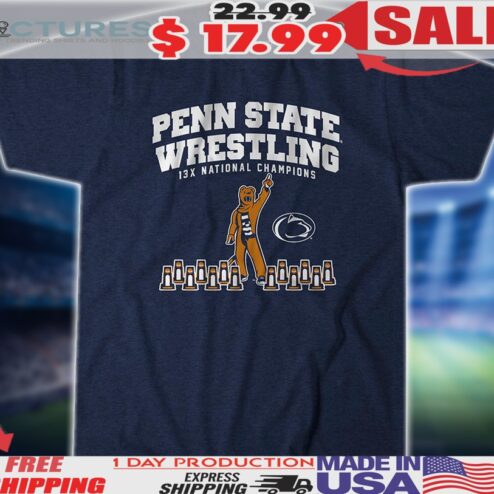 Penn State Wrestling 13x National Champions Shirt