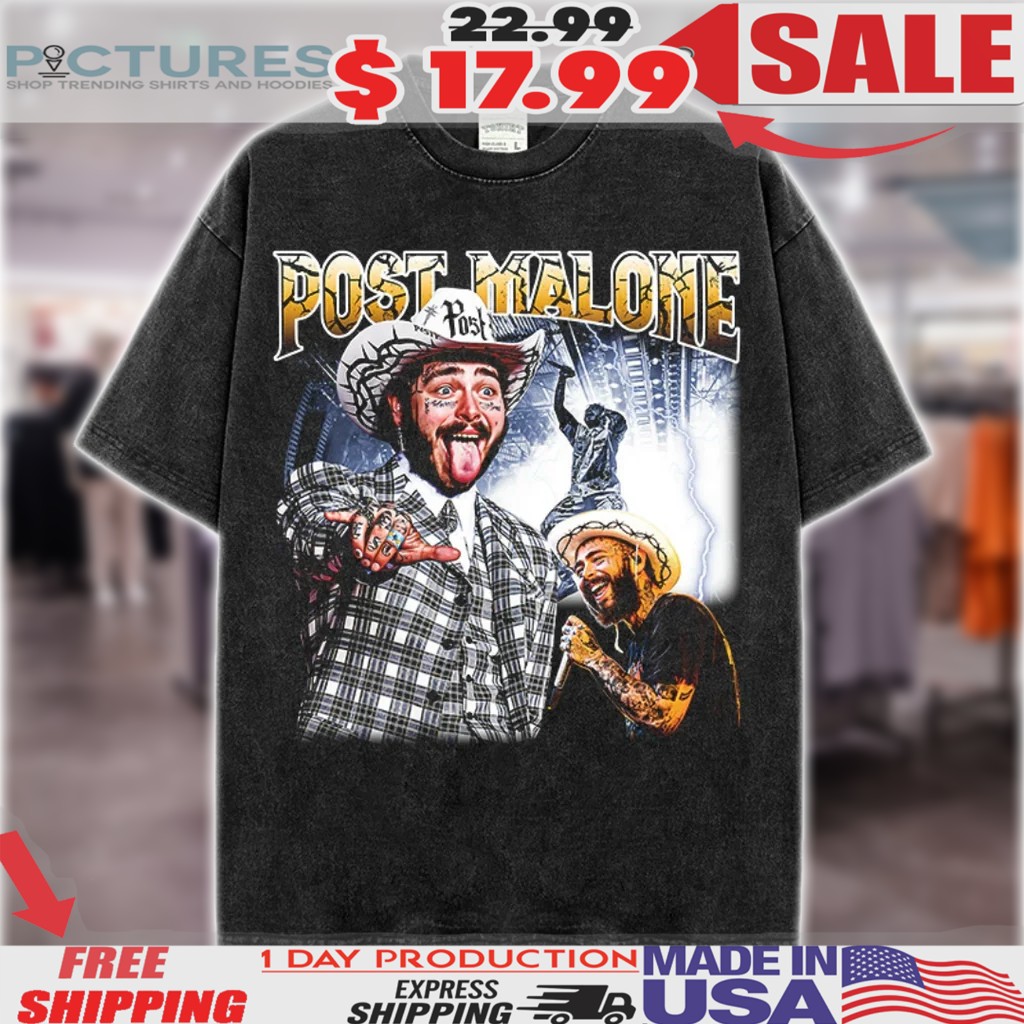 Post Malone Vintage Music Shirt