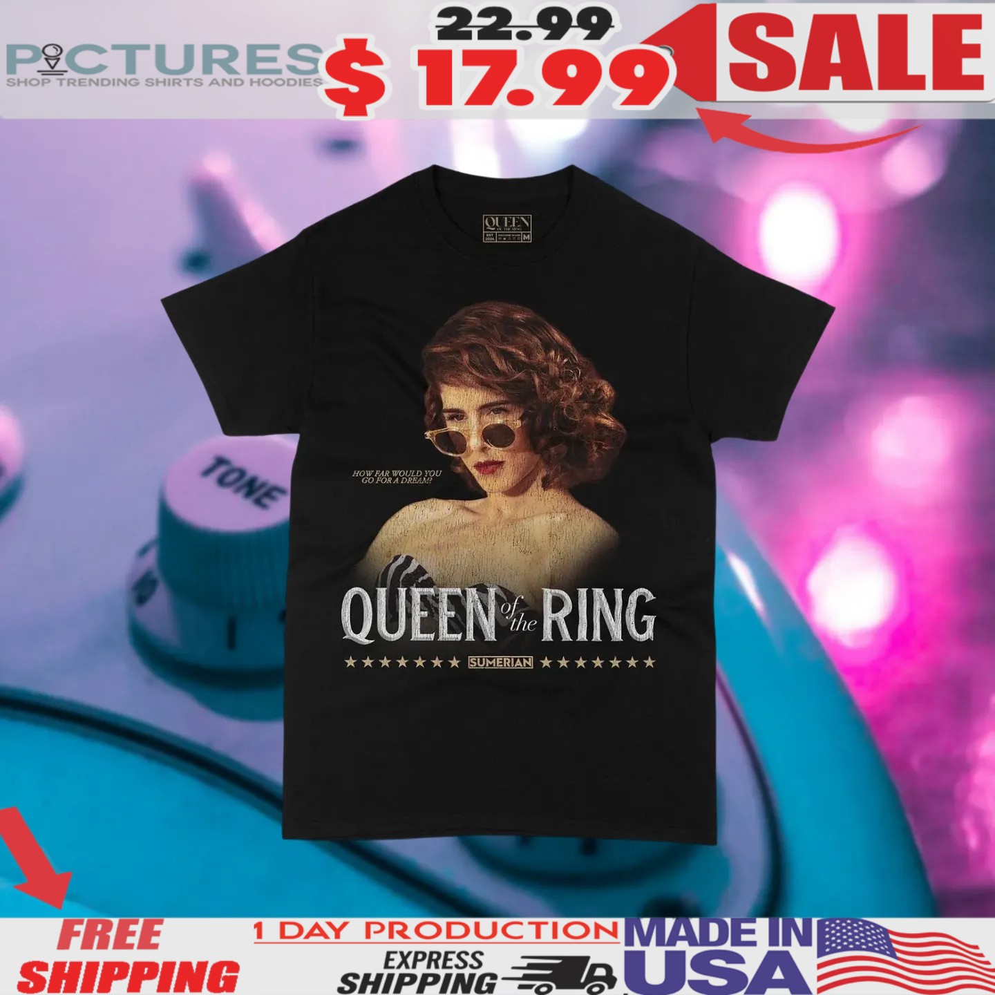 Queen Of The Ring Mildred Burke How Far Would You Go For A Dream Vintage Shirt