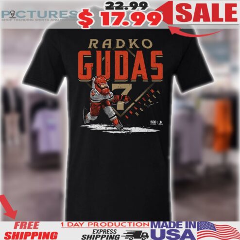Radko Gudas Anaheim Ducks Player Name Hockey Shirt