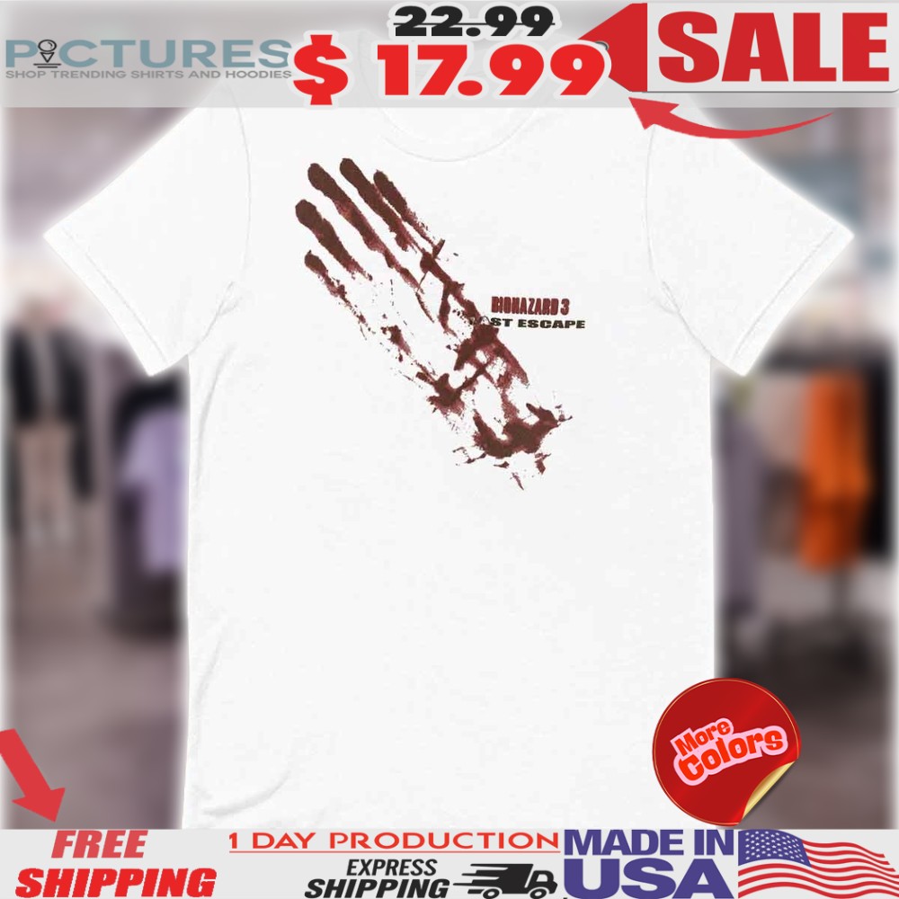 Resident Evil 3 Biohazard 3 Last Escape Shirt