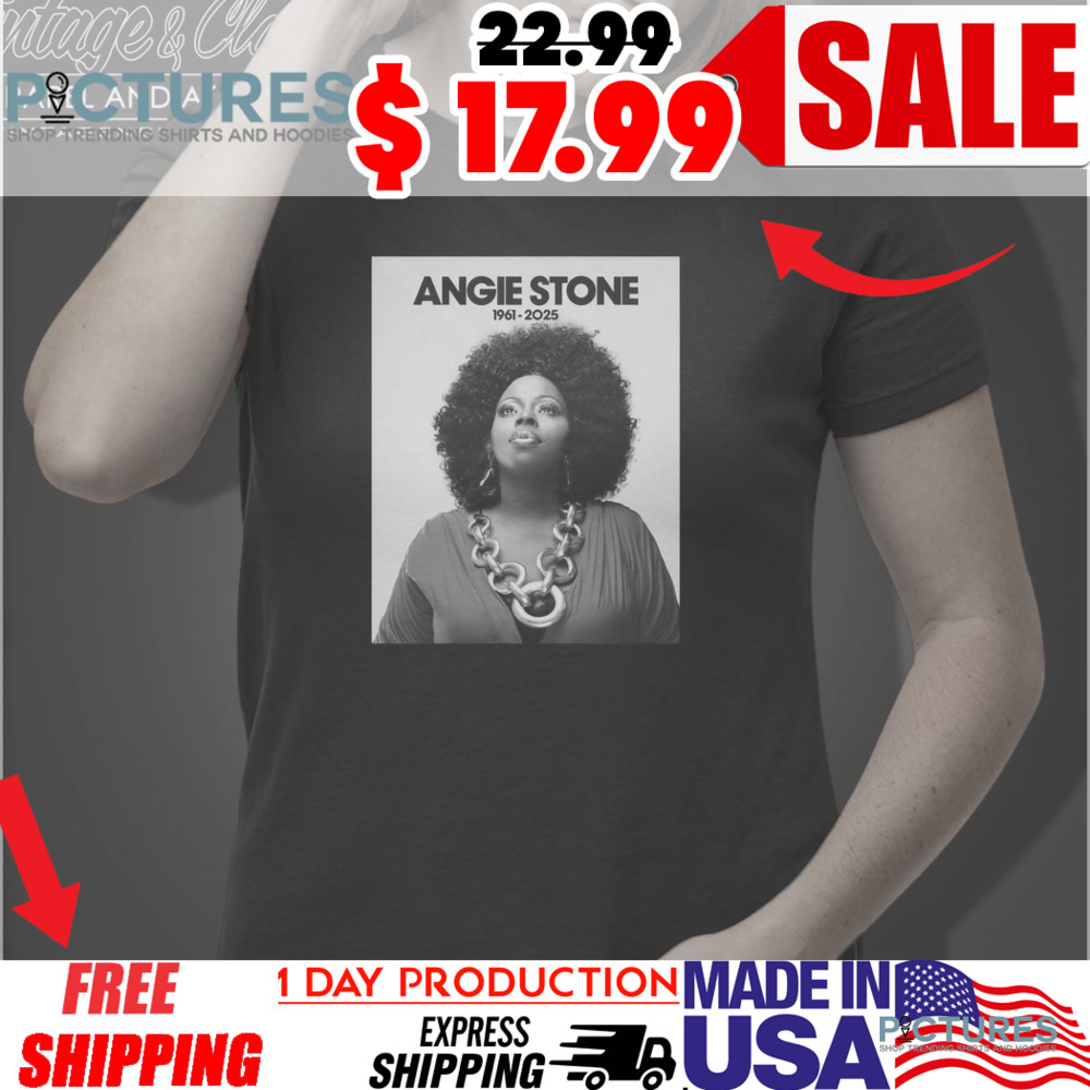 Rip Angie Stone Tribute Soul Music Rnb 2025 Shirt
