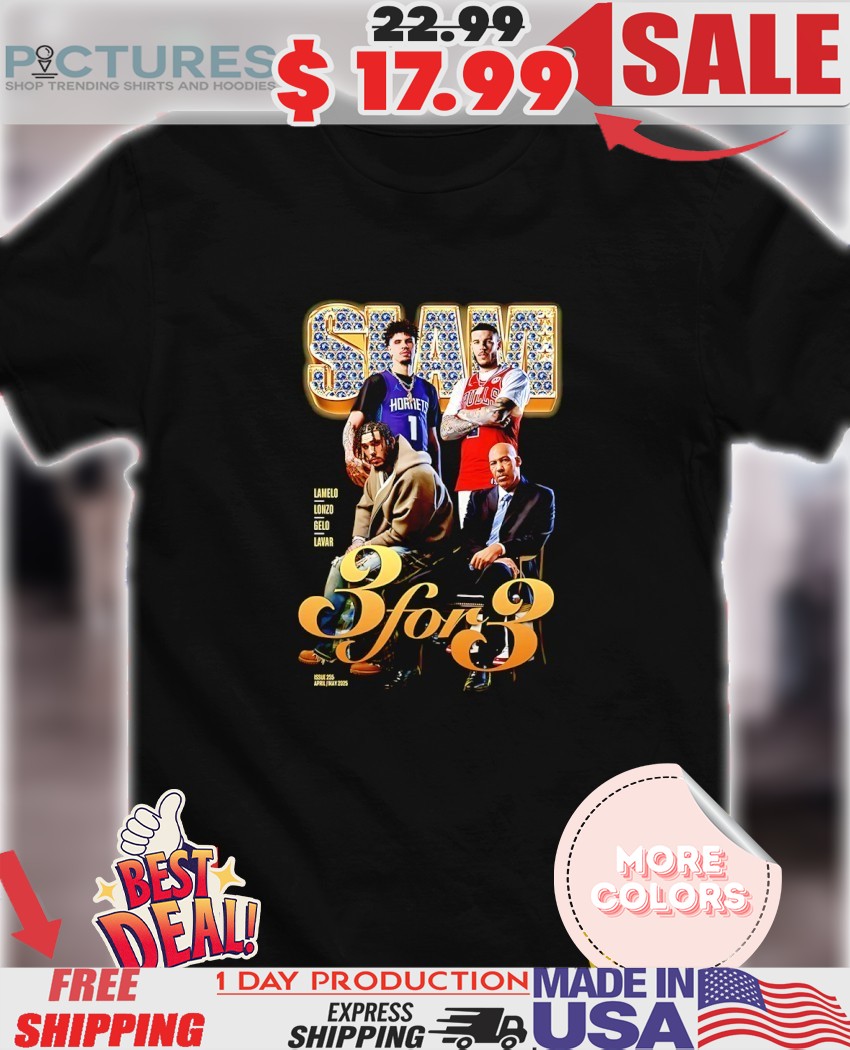 SLAM Lamelo Lonzo Gelo Lavar 3 up 3 shirt