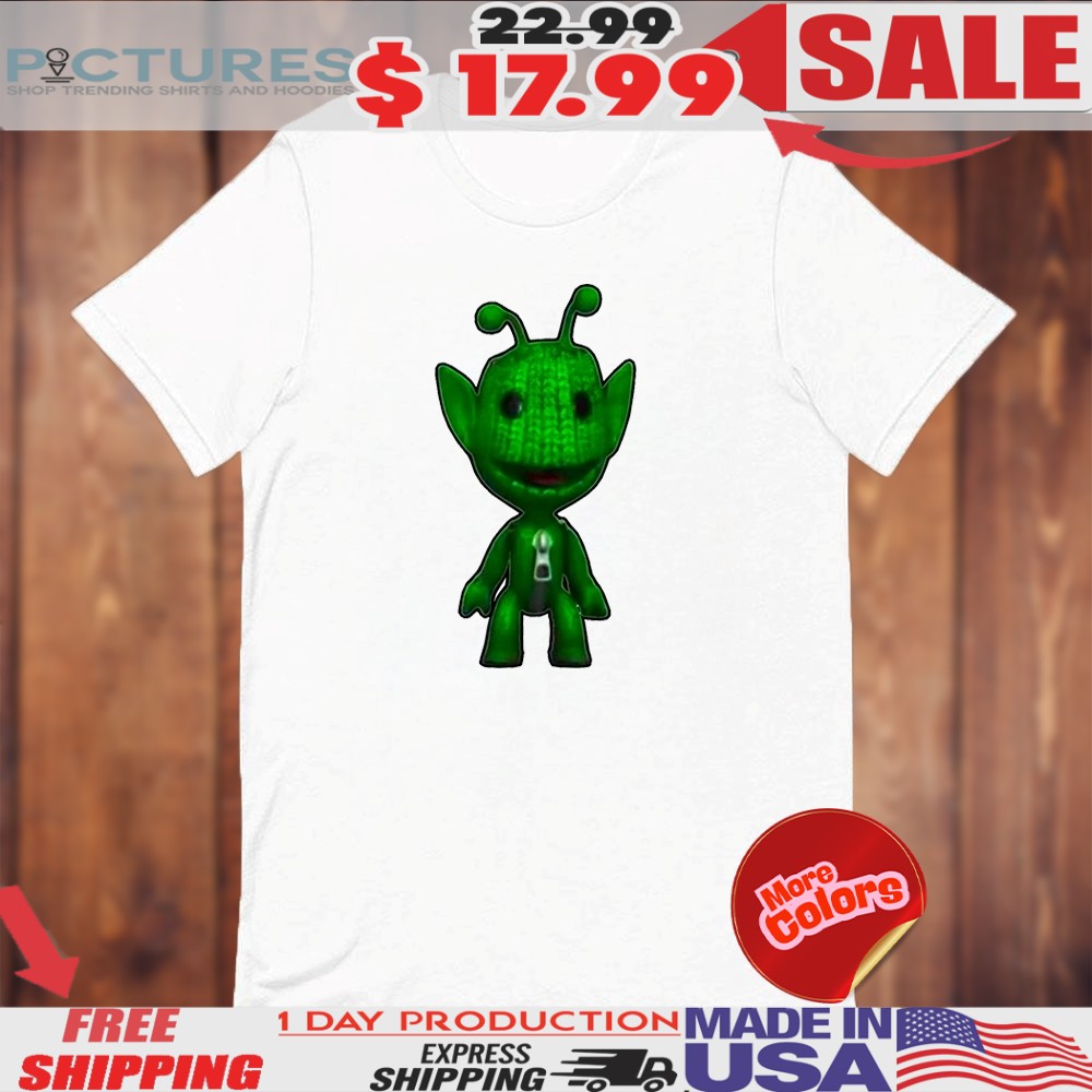 Sackboy Green Alien Shirt