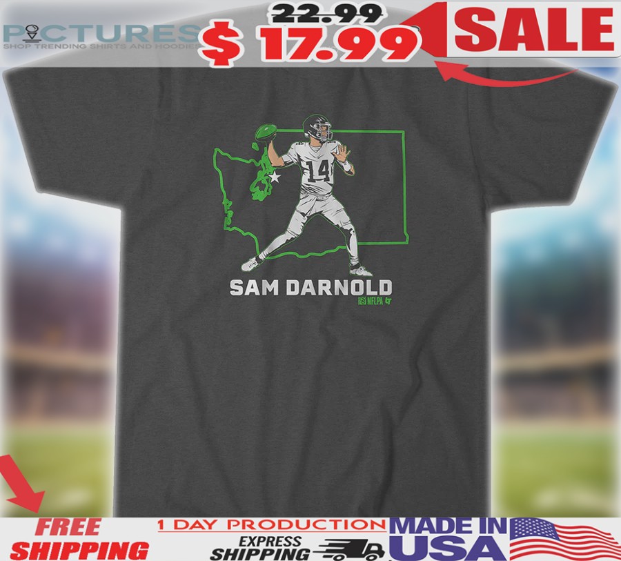 Sam Darnold State Star Seattle Seahawks Shirt