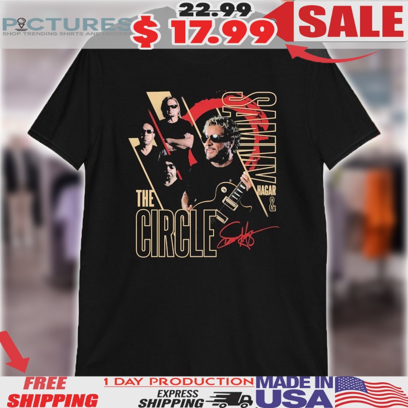 Sammy Hagar And The Circle Band Signature Shirt