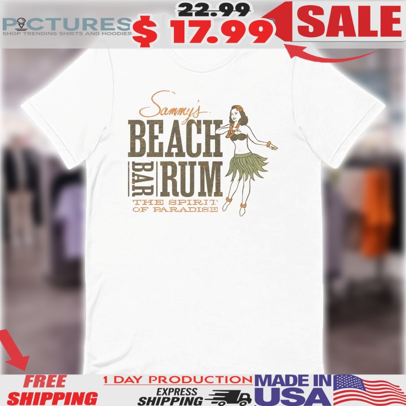 Sammy Hagar Beach Bar Rum The Spirit Of Paradise Hula Shirt