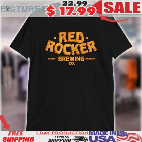 Sammy Hagar Red Rocker Brewing Company Detroit Michigan Shirt