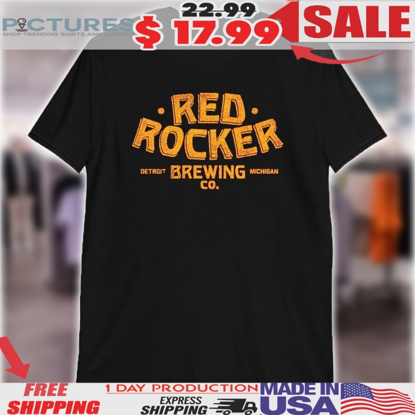 Sammy Hagar Red Rocker Brewing Company Detroit Michigan Shirt