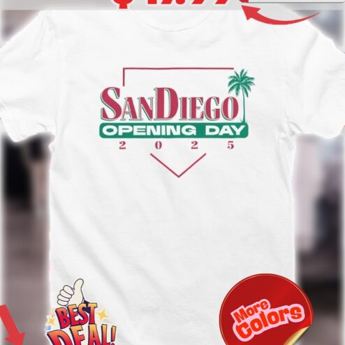 San Diego Opening Day 2025 shirt
