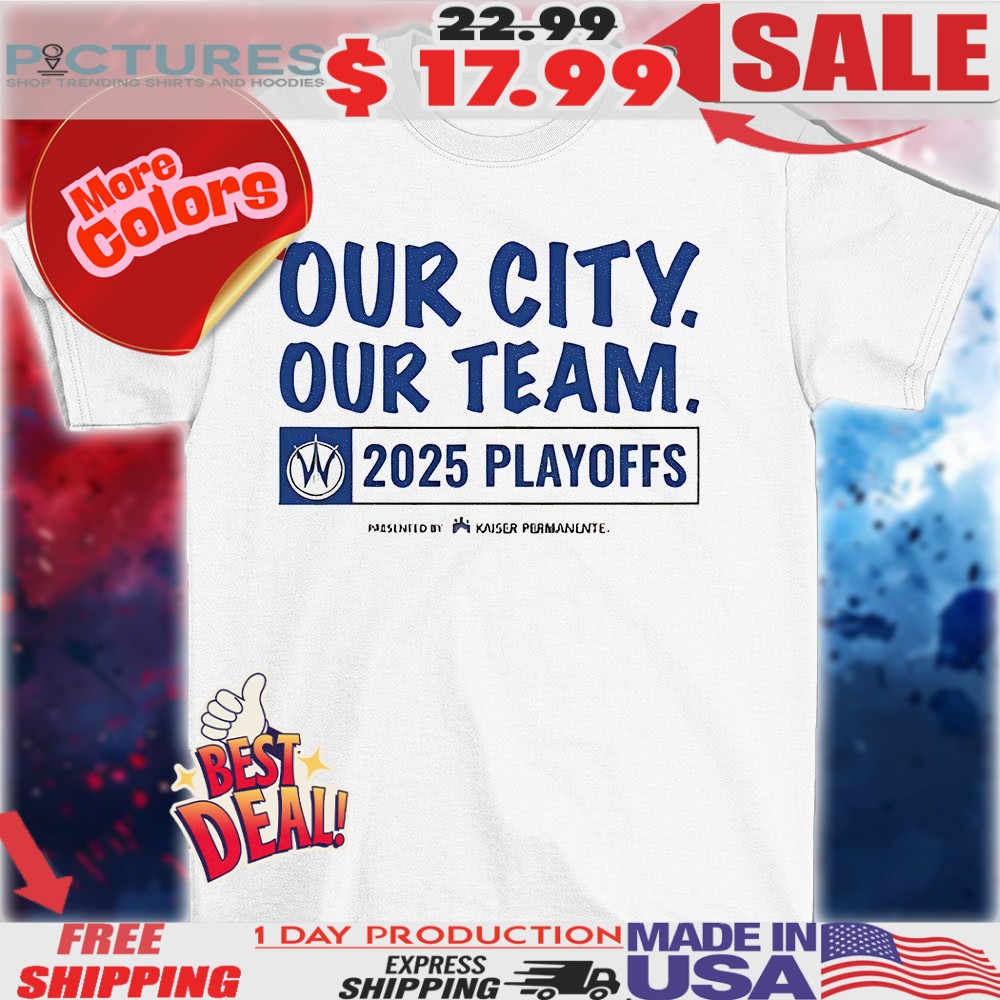 Santa Cruz Warriors our city our team 2025 playoff shirt