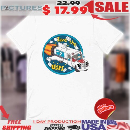 Save The Usps Us Postal Service Anti Trump Shirt