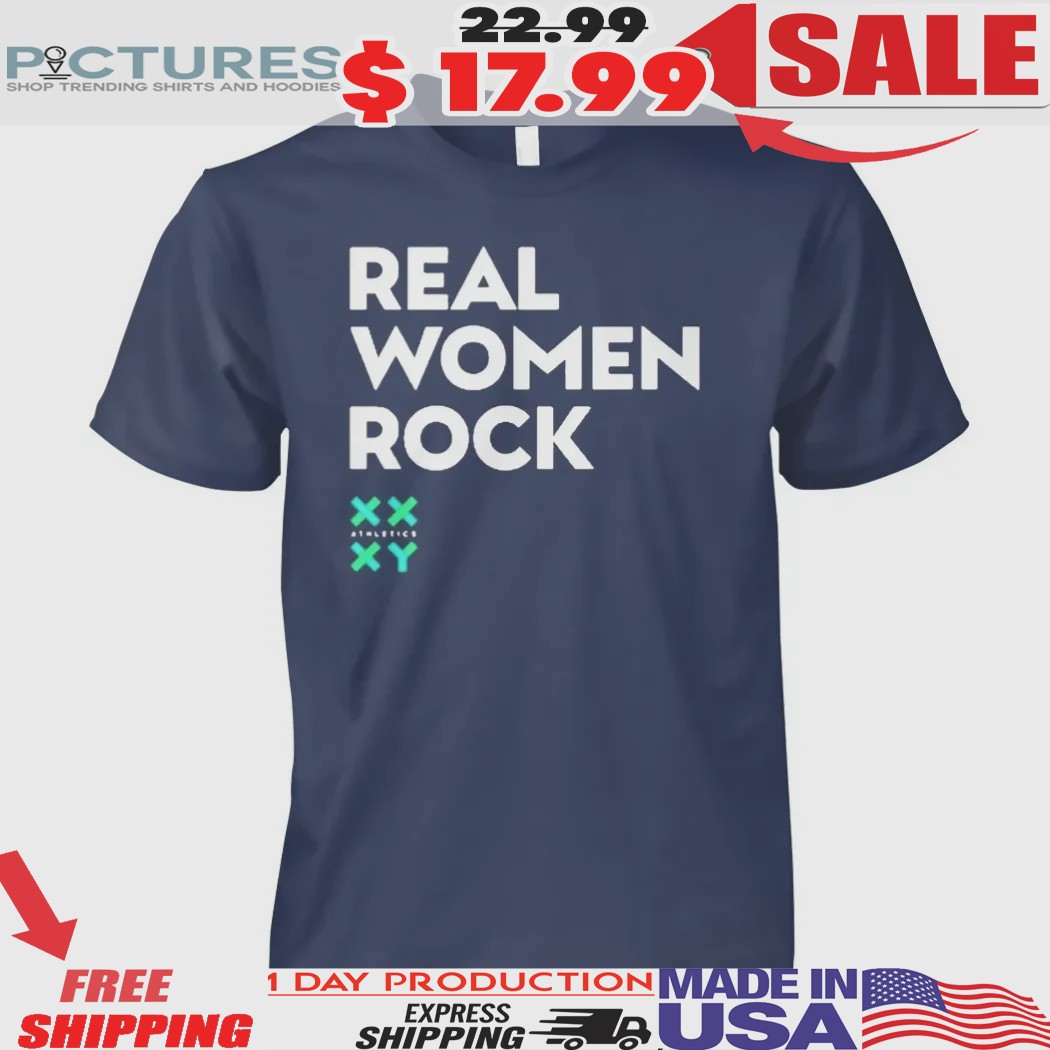 Scarlett Johnson Wearing Real Women Rock XX XY Shirt