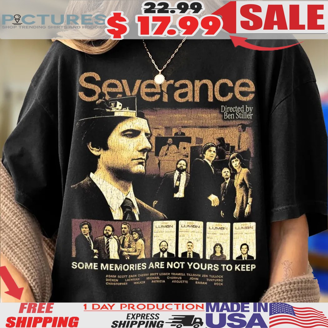 Severance Tv Show Some Momories Are Not Yours To Keep Lumon Industries Vintage Graphic Shirt