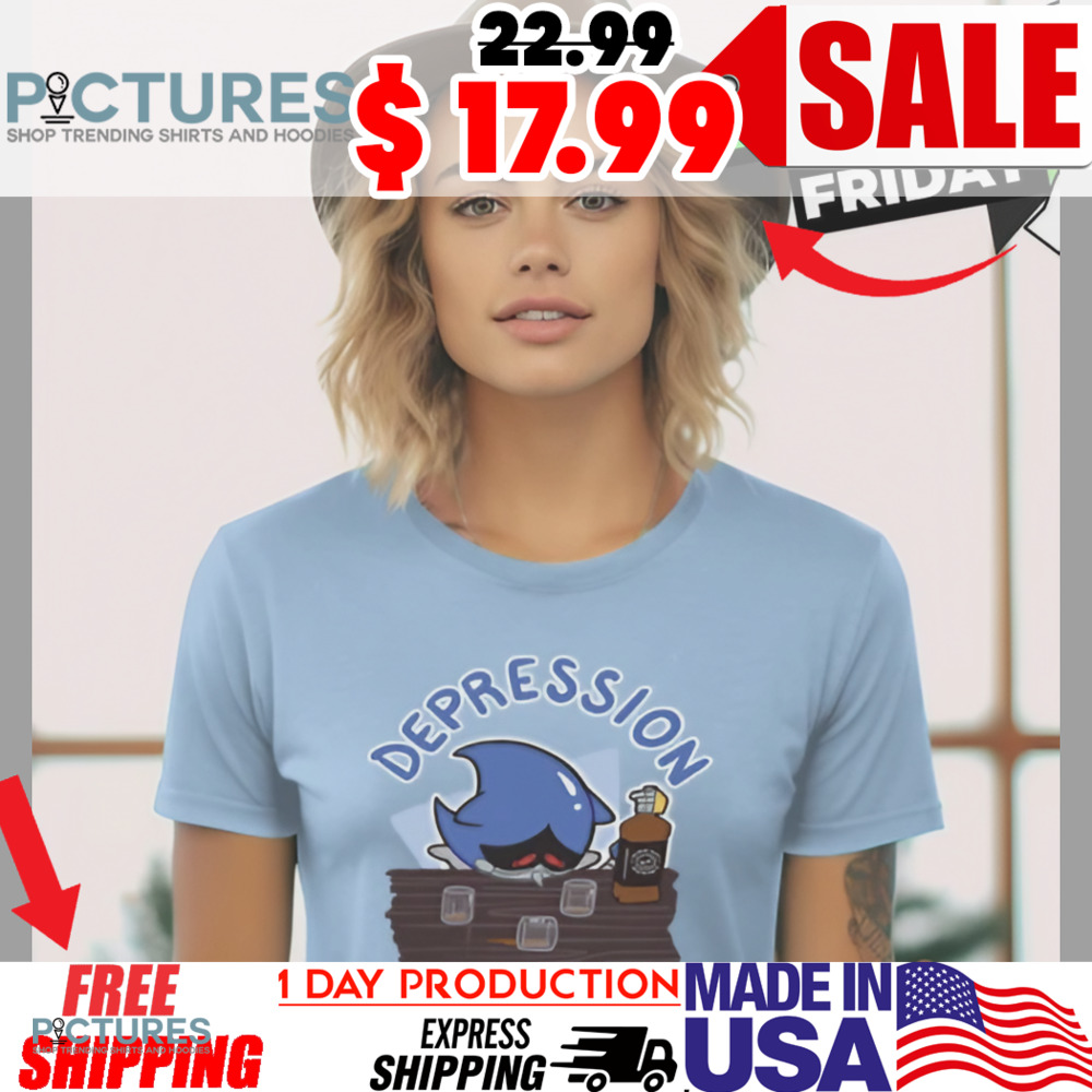 Shadow The Hedgehog Depression shirt