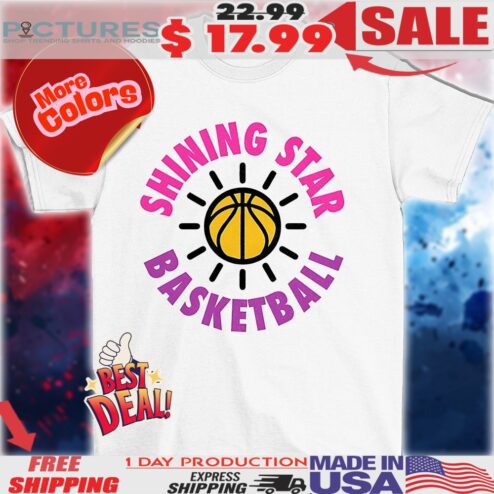 Shining star basketball AAU shirt