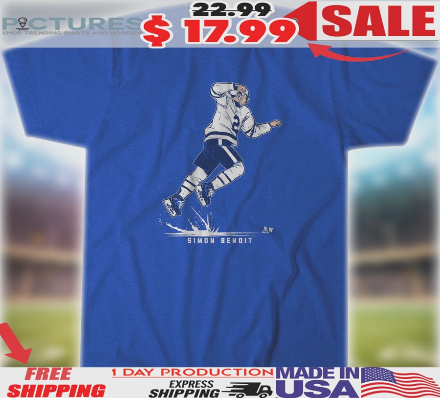 Simon Benoit Toronto Maple Leafs Super Punch Shirt Simon Benoit Toronto Maple Leafs Super Punch Shirt