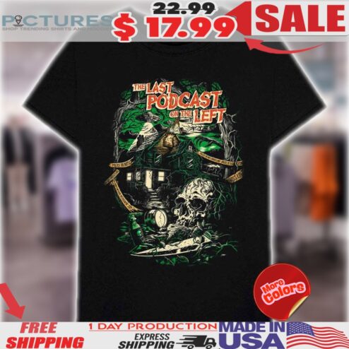 Skull The Last Podcast On The Left Horror True Crime fan Shirt Fan