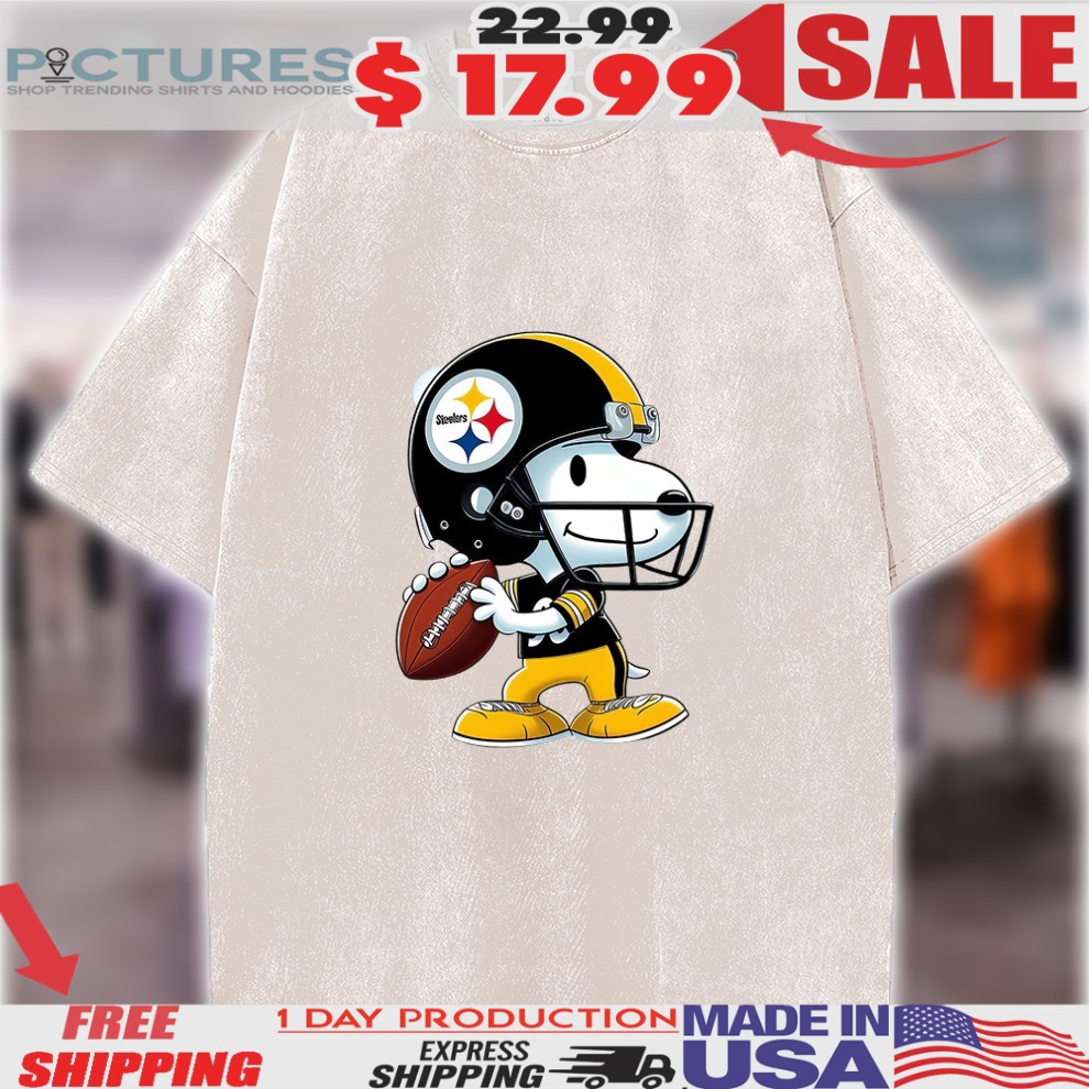 Snoopy Pittsburgh Steelers NLB Football Player Shirt